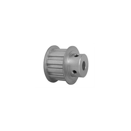 B&B Manufacturing 12L075-6FA5, Timing Pulley, Aluminum, Clear Anodized 12L075-6FA5